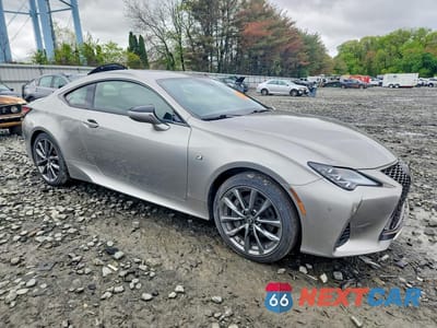Czwarte zdjęcie samochodu z boku: 2019 LEXUS RC 350 VIN:JTHSZ5BC7K5009429 - miniatura