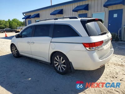 Drugie zdjęcie samochodu z przodu: 2016 HONDA ODYSSEY EXL VIN:5FNRL5H64GB113322 - miniatura