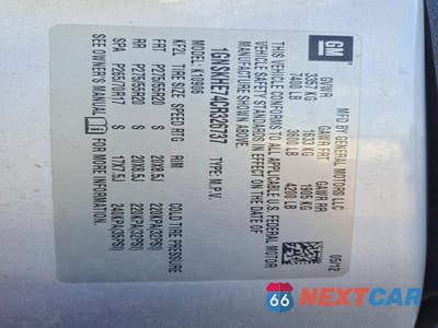 Zdjęcie 13 z 13 samochodu: 2012 CHEVROLET SUBURBAN K1500 LS VIN:1GNSKHE74CR326737 - miniatura