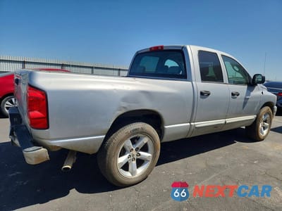 Trzecie zdjęcie samochodu z tyłu: 2007 DODGE RAM 1500 ST VIN:1D7HA18N17J541980 - miniatura