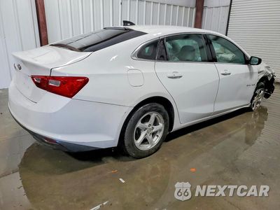 Trzecie zdjęcie samochodu z tyłu: 2017 CHEVROLET MALIBU LS VIN:1G1ZC5ST0HF215155 - miniatura