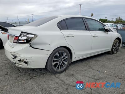 Trzecie zdjęcie samochodu z tyłu: 2014 HONDA CIVIC EX VIN:19XFB2F84EE247517 - miniatura