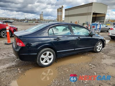 Trzecie zdjęcie samochodu z tyłu: 2008 HONDA CIVIC EX VIN:1HGFA16898L030698 - miniatura