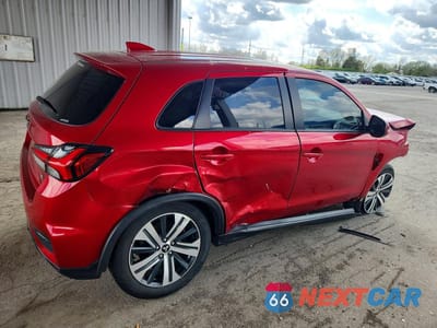 Trzecie zdjęcie samochodu z tyłu: 2021 MITSUBISHI OUTLANDER SPORT ES VIN:JA4ARUAU1MU010421 - miniatura