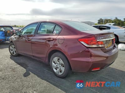 Drugie zdjęcie samochodu z przodu: 2015 HONDA CIVIC LX VIN:19XFB2F54FE293890 - miniatura