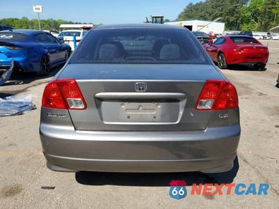 Zdjęcie 6 z 12 samochodu: 2005 HONDA CIVIC LX VIN:2HGES16535H526491 - miniatura