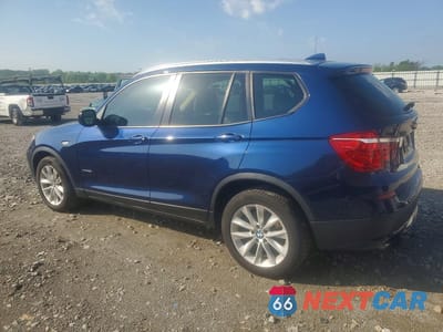 Drugie zdjęcie samochodu z przodu: 2013 BMW X3 XDRIVE28I VIN:5UXWX9C51D0A26020 - miniatura