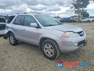 Czwarte zdjęcie samochodu z boku: 2002 ACURA MDX TOURING VIN:2HNYD18872H505579 - miniatura