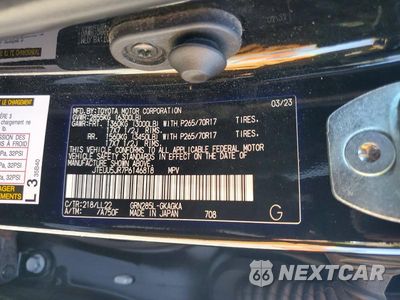 Zdjęcie 12 z 12 samochodu: 2023 TOYOTA 4RUNNER 40TH ANNIVERSARY SE VIN:JTEUU5JR7P6146818 - miniatura