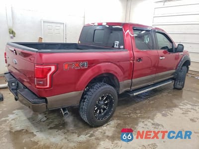 Trzecie zdjęcie samochodu z tyłu: 2015 FORD F150 SUPERCREW VIN:1FTEW1EG6FKE54072 - miniatura