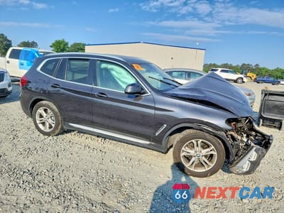 Czwarte zdjęcie samochodu z boku: 2019 BMW X3 SDRIVE30I VIN:5UXTR7C58KLR53834 - miniatura
