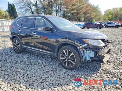 Czwarte zdjęcie samochodu z boku: 2019 NISSAN ROGUE SL VIN:5N1AT2MV0KC740335 - miniatura
