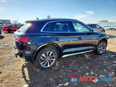 Trzecie zdjęcie samochodu z tyłu: 2022 AUDI Q5 PREMIUM PLUS 45 VIN:WA1EAAFY1N2116285 - miniatura