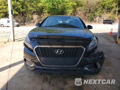 Piąte zdjęcie samochodu w środku: 2017 HYUNDAI SONATA HYBRID SE VIN:KMHE24L15HA044198 - miniatura