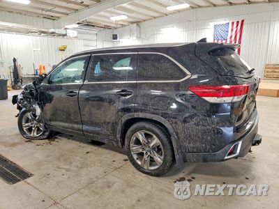 Drugie zdjęcie samochodu z przodu: 2019 TOYOTA HIGHLANDER LIMITED PLATINUM VIN:5TDDZRFH3KS992756 - miniatura