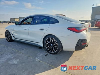Drugie zdjęcie samochodu z przodu: 2024 BMW I4 M50 VIN:WBY33AW00RFS20510 - miniatura
