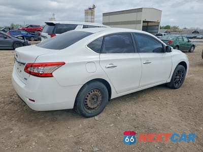 Trzecie zdjęcie samochodu z tyłu: 2014 NISSAN SENTRA S VIN:3N1AB7AP2EL630215 - miniatura