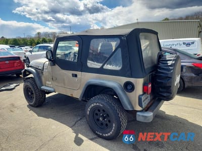 Drugie zdjęcie samochodu z przodu: 2003 JEEP WRANGLER / TJ SE VIN:1J4FA29123P356888 - miniatura