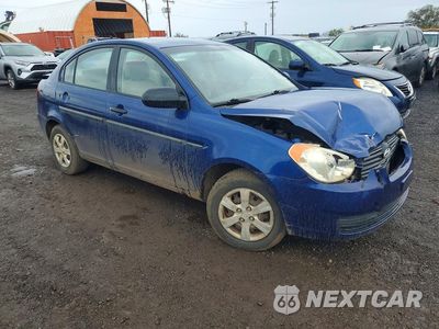 Czwarte zdjęcie samochodu z boku: 2009 HYUNDAI ACCENT GLS VIN:KMHCM46C49U308493 - miniatura