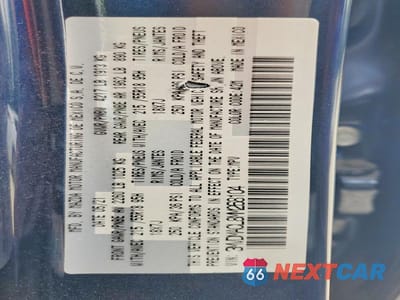 Zdjęcie 13 z 13 samochodu: 2021 MAZDA CX-30 PREFERRED VIN:3MVDMACL8MM268104 - miniatura