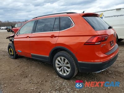 Drugie zdjęcie samochodu z przodu: 2018 VOLKSWAGEN TIGUAN SE VIN:3VV2B7AX2JM114962 - miniatura