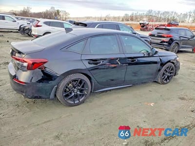 Trzecie zdjęcie samochodu z tyłu: 2025 HONDA CIVIC SPORT VIN:2HGFE2F53SH525399 - miniatura