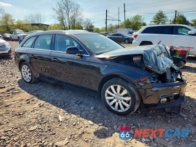 Czwarte zdjęcie samochodu z boku: 2011 AUDI A4 PREMIUM PLUS VIN:WAUWFAFL3BA082445 - miniatura