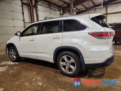 Drugie zdjęcie samochodu z przodu: 2014 TOYOTA HIGHLANDER LIMITED VIN:5TDDKRFH8ES071481 - miniatura