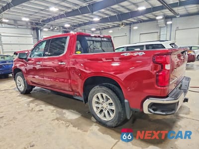 Drugie zdjęcie samochodu z przodu: 2019 CHEVROLET SILVERADO K1500 LTZ VIN:3GCUYGED5KG300159 - miniatura