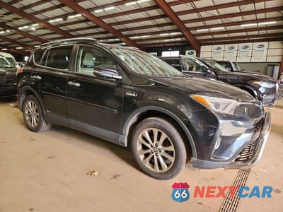Czwarte zdjęcie samochodu z boku: 2018 TOYOTA RAV4 HV LIMITED VIN:JTMDJREV8JD189448 - miniatura