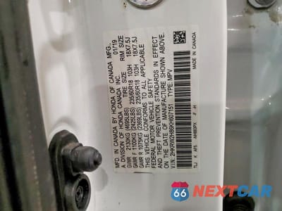 Zdjęcie 14 z 14 samochodu: 2019 HONDA CR-V EXL VIN:2HKRW2H86KH607151 - miniatura