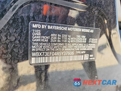 Zdjęcie 14 z 14 samochodu: 2024 BMW X1 XDRIVE28I VIN:WBX73EF04R5Y37606 - miniatura