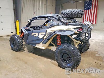 Trzecie zdjęcie samochodu z tyłu: 2021 CAN-AM MAVERICK X3 UTILITY VEHICLE VIN:3JBVXAV43MK003088 - miniatura