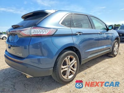 Trzecie zdjęcie samochodu z tyłu: 2018 FORD EDGE TITANIUM VIN:2FMPK3K96JBB37512 - miniatura
