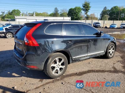 Trzecie zdjęcie samochodu z tyłu: 2014 VOLVO XC60 T6 VIN:YV4902DZXE2538760 - miniatura