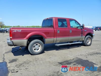 Trzecie zdjęcie samochodu z tyłu: 2004 FORD F250 SUPER DUTY VIN:1FTNW21P94EA03693 - miniatura