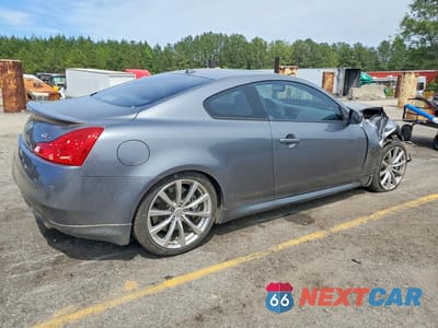 Trzecie zdjęcie samochodu z tyłu: 2010 INFINITI G37 COUPE BASE VIN:JN1CV6EK6AM102170 - miniatura