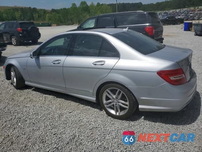 Drugie zdjęcie samochodu z przodu: 2012 MERCEDES-BENZ C 250 VIN:WDDGF4HBXCR210461 - miniatura