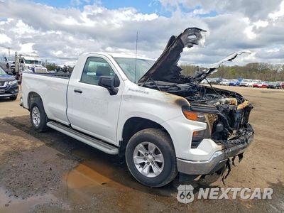 Czwarte zdjęcie samochodu z boku: 2023 CHEVROLET SILVERADO C1500 VIN:3GCNAAED7PG319289 - miniatura