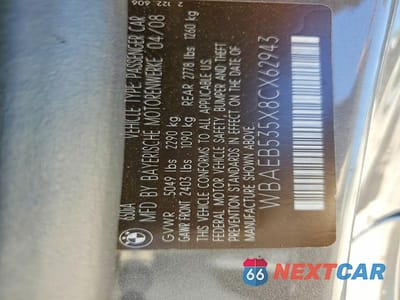 Zdjęcie 13 z 13 samochodu: 2008 BMW 650 I VIN:WBAEB535X8CX62943 - miniatura