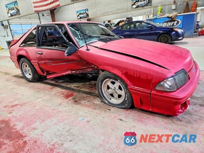 Czwarte zdjęcie samochodu z boku: 1993 FORD MUSTANG LX VIN:1FACP41M4PF182610 - miniatura
