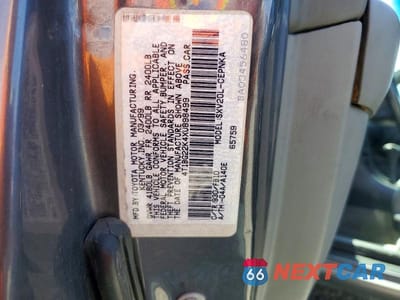 Zdjęcie 12 z 12 samochodu: 1999 TOYOTA CAMRY LE VIN:4T1BG22K4XU898499 - miniatura
