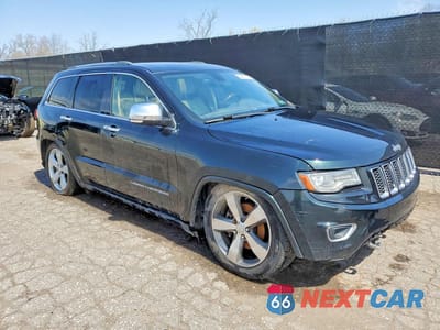 Czwarte zdjęcie samochodu z boku: 2014 JEEP GRAND CHEROKEE OVERLAND VIN:1C4RJFCG1EC178859 - miniatura