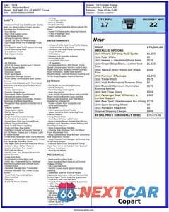 Zdjęcie 11 z 11 samochodu: 2018 MERCEDES-BENZ GLE COUPE 43 AMG VIN:4JGED6EB6JA100859 - miniatura