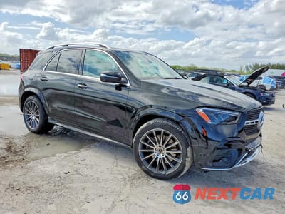 Czwarte zdjęcie samochodu z boku: 2024 MERCEDES-BENZ GLE 350 4MATIC VIN:4JGFB4FB0RB134279 - miniatura