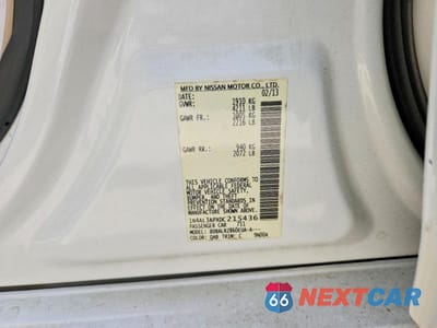 Zdjęcie 12 z 12 samochodu: 2013 NISSAN ALTIMA 2.5 VIN:1N4AL3APXDC215436 - miniatura