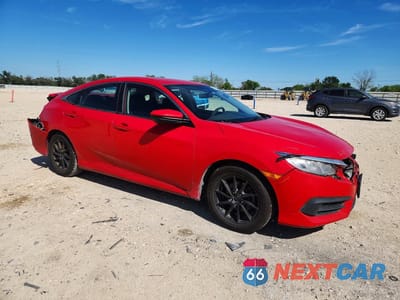 Czwarte zdjęcie samochodu z boku: 2018 HONDA CIVIC LX VIN:2HGFC2F55JH558828 - miniatura