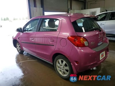 Drugie zdjęcie samochodu z przodu: 2014 MITSUBISHI MIRAGE ES VIN:ML32A4HJ0EH015149 - miniatura