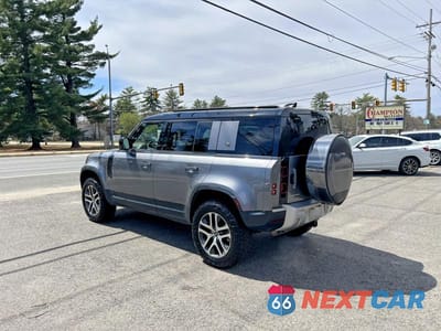 Czwarte zdjęcie samochodu z boku: 2020 LAND ROVER DEFENDER 110 HSE VIN:SALE97EU9L2016067 - miniatura