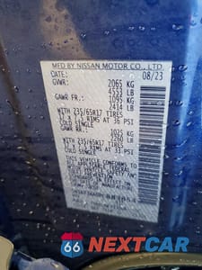 Zdjęcie 14 z 14 samochodu: 2023 NISSAN ROGUE S VIN:5N1BT3AA0PC883854 - miniatura